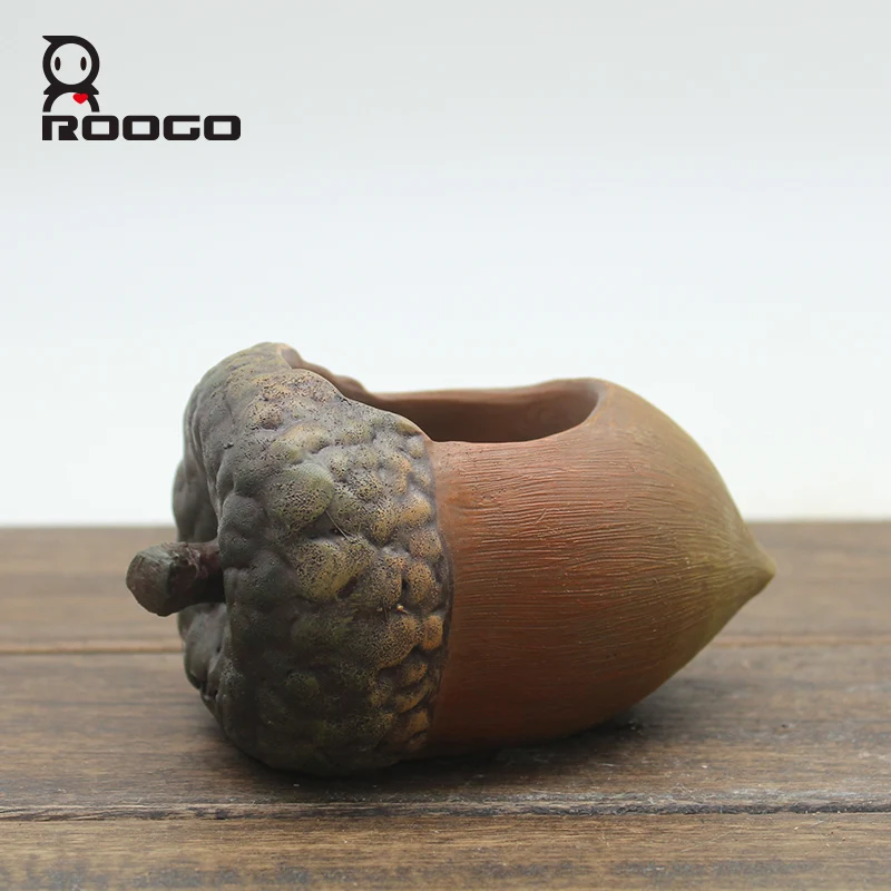 Roogo каучуковые мини-цветочные горшки в форме лесного