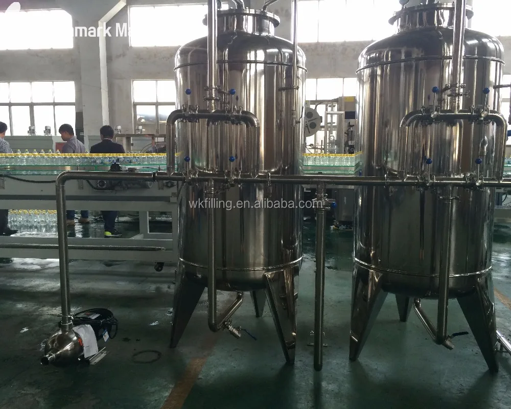 Washing Filling Capping 3 in 1 Triblock for Mineral Water Packaging Machinery