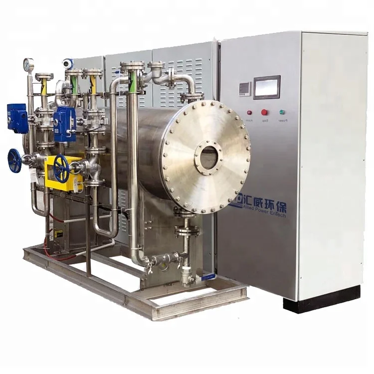 ozone industrial generators for dyeing waste water treatment