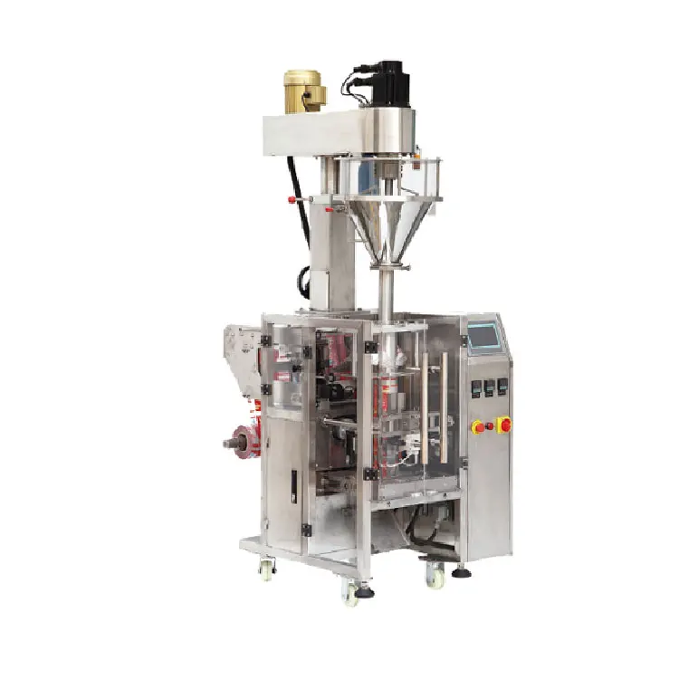 Автоматическая Вертикальная формовочная упаковочная машина для наполнения специями из Перри и специй (VFFS), шнековый наполнитель, упаковочная машина
