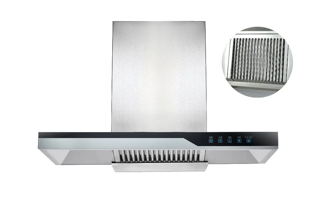 700mm/900mm Stainless Steel Filters Downdraft White Range Hoods And
