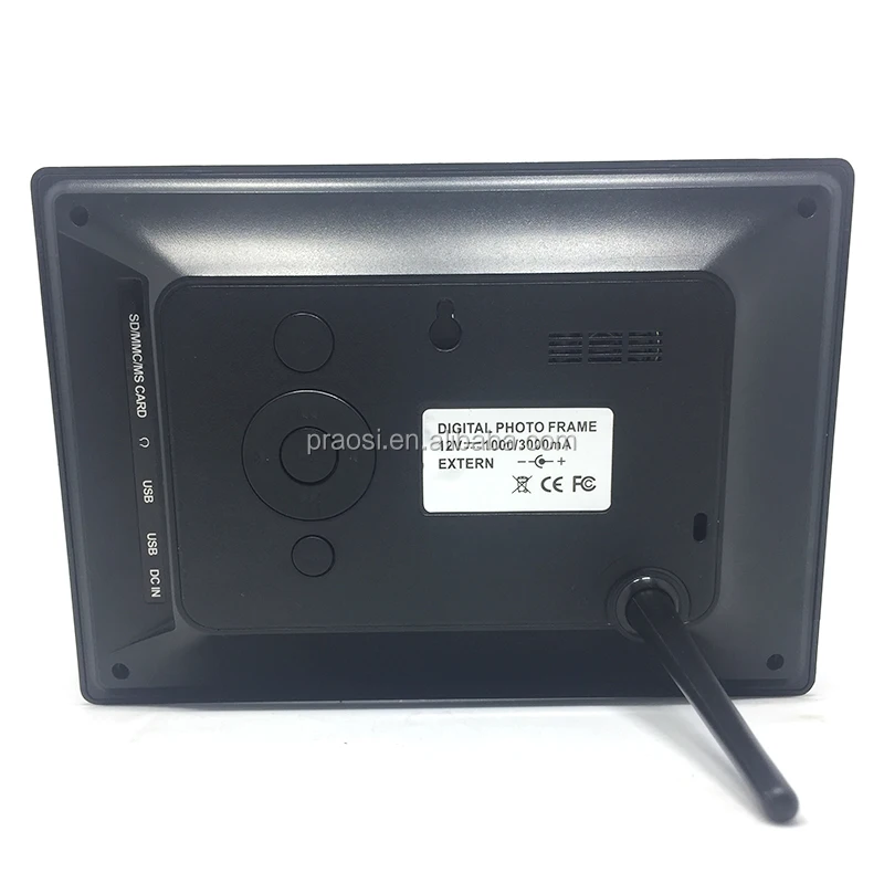 Video Loop Lcd Screen 1080p Digital Photo Frame 7 Inches
