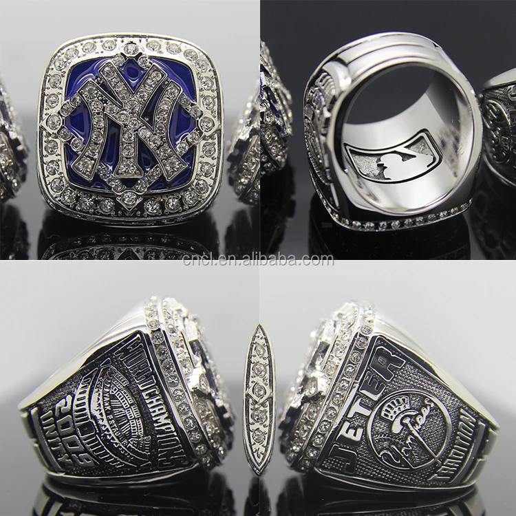 New York Yankees Core 4 Framed Photo Championship Ring Shadowbox