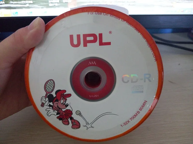 blank cd-r upl cd-r disc