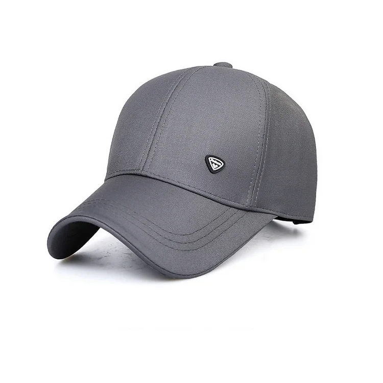 Logo Athletic Men's Caps - White