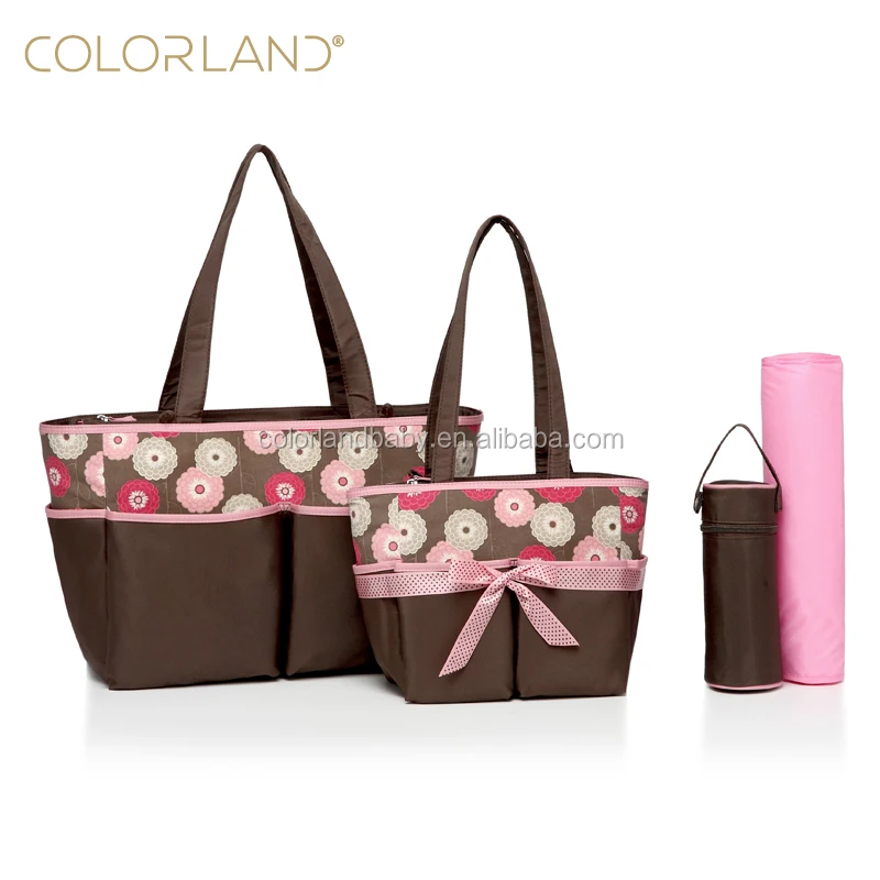 Colorland  Multifunction Diaper Bag Large Capacity Mommy Baby Nappy Bag for Women Toddler Newborn
