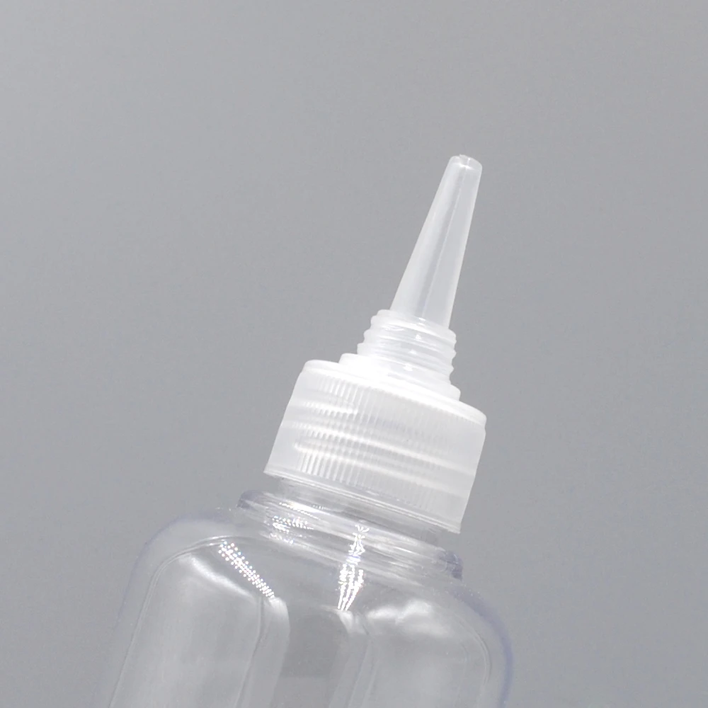 50ml 60ml 80ml 100ml 120ml 200ml 250ml Empty Plastic Potion Glue Bottles for Hair Oil Bottle