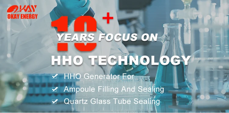 oxyhydrogen for ampoule