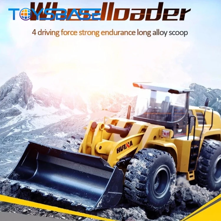 HuiNa Toys 1583 1/14 RC ホイールローダー メタルモデル Huina 1583 RC wheel loader – Huina Construction Toys