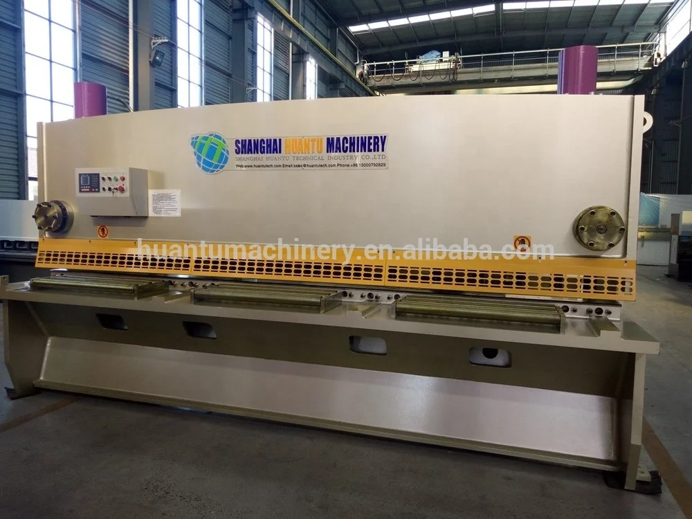 Китайская гильотинная машина для резки металла QC11Y