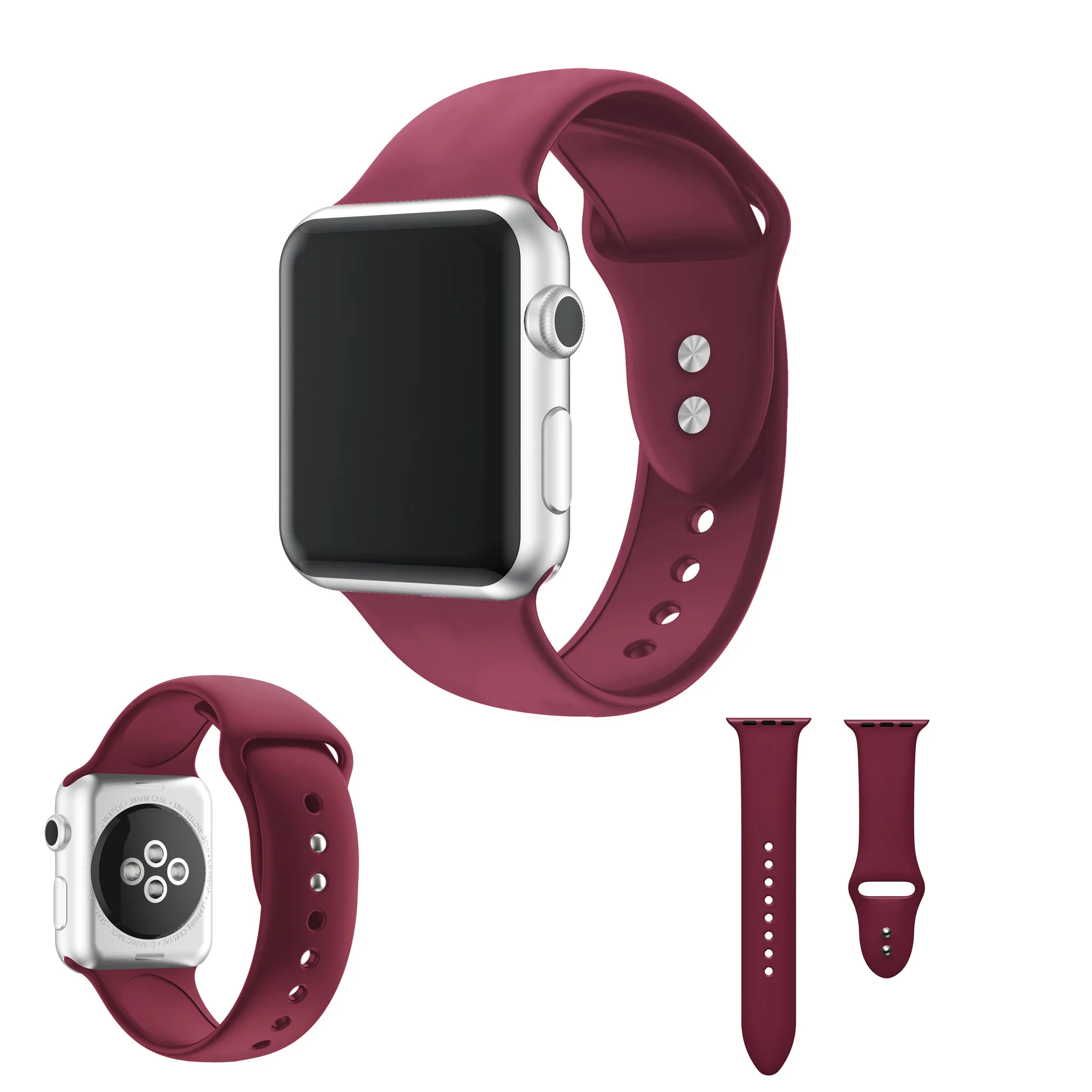 double buckle apple watch band