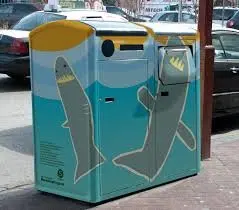 Garbage Bin Compact Like Bigbelly
