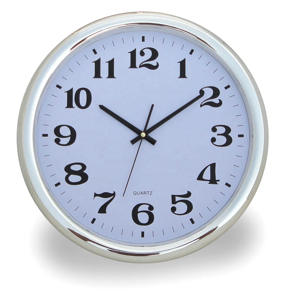 Reloj de pared de plástico de 42cm para regalo de promoción