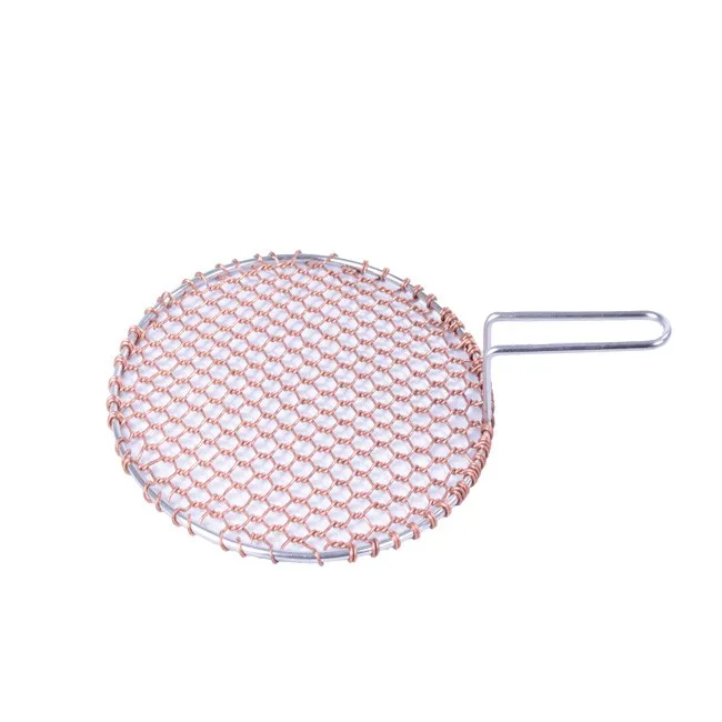 Wholesale Stainless Steel Round BBQ Wire Mesh Grill