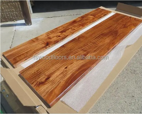 Acacia Golden Walnut Wood Stair Treads