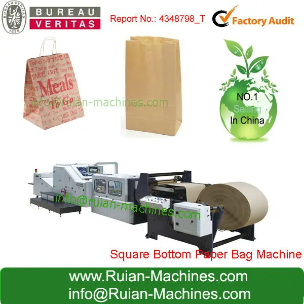 square bottom paper bolsa machine