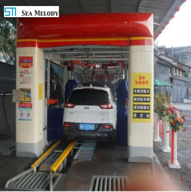 Electric Tunnel Type Automatic Car Wash Machine Efficient Car Cleaner for Sale