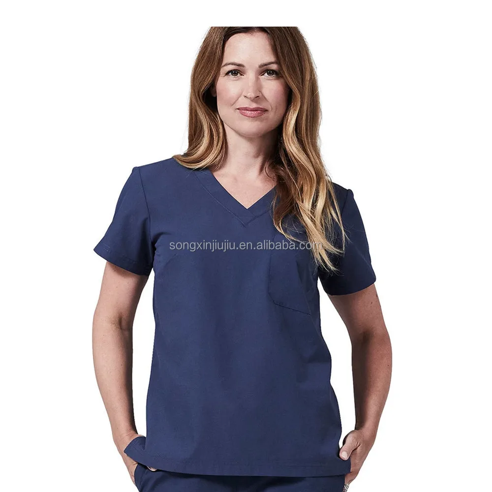 New style nurse uniform designs nurse scrub suits fashionable scrubs