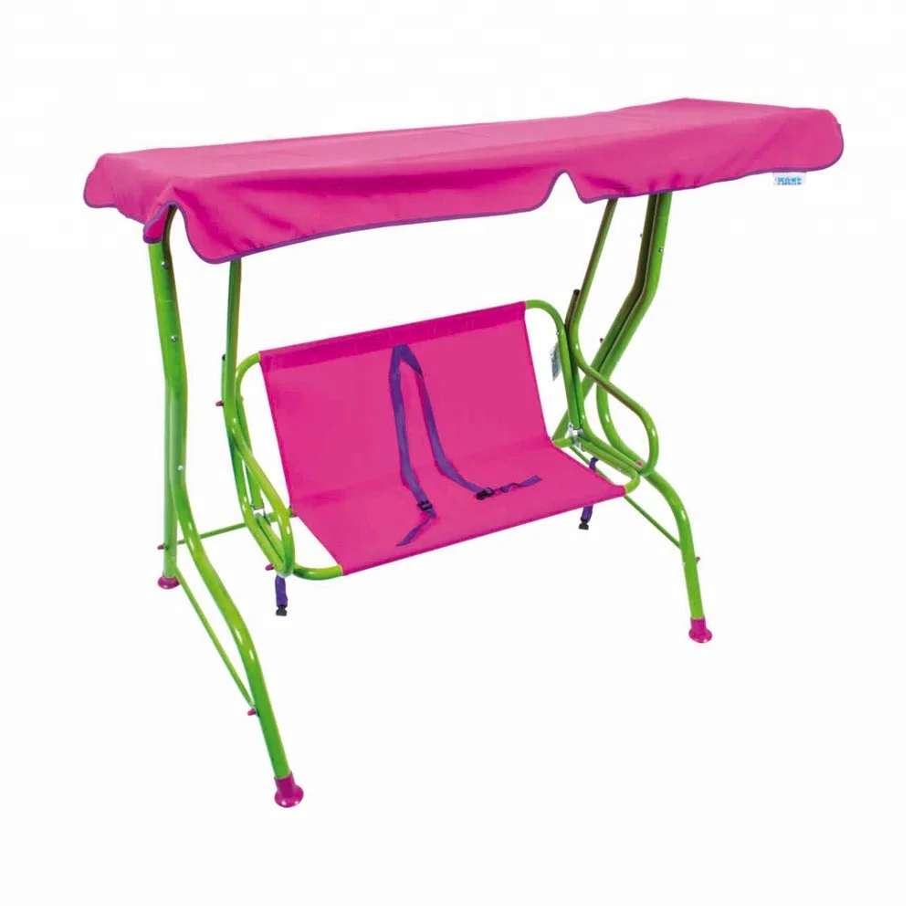 Kids garden swing online bench