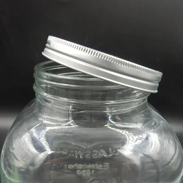 Promotion Large Size clear Glass Jar Beverage Juice Dispenser with Tap