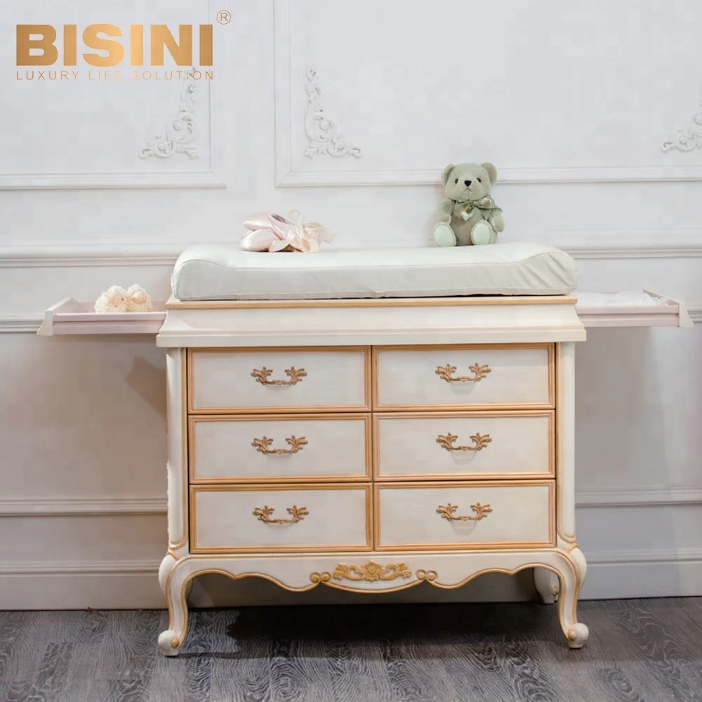 solid wood changing table dresser