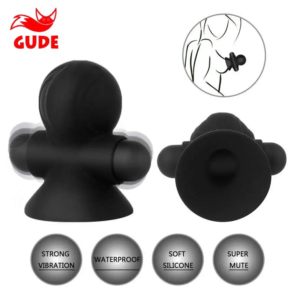Nippelsauger-Pumpe Kegel-Vibratoren fr Frauen Vibrierender  Bullet-Nippelklemmen Massagegert mit Saugnapf