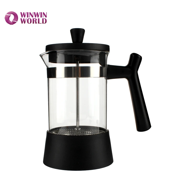 French Press Coffee Maker Plastic Frame 