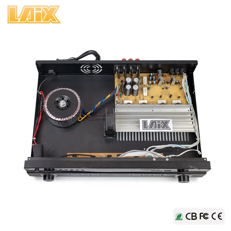 Laix Lx-80 Class Power Amp Digital Professional High Quality Rms Ampli Amplifier