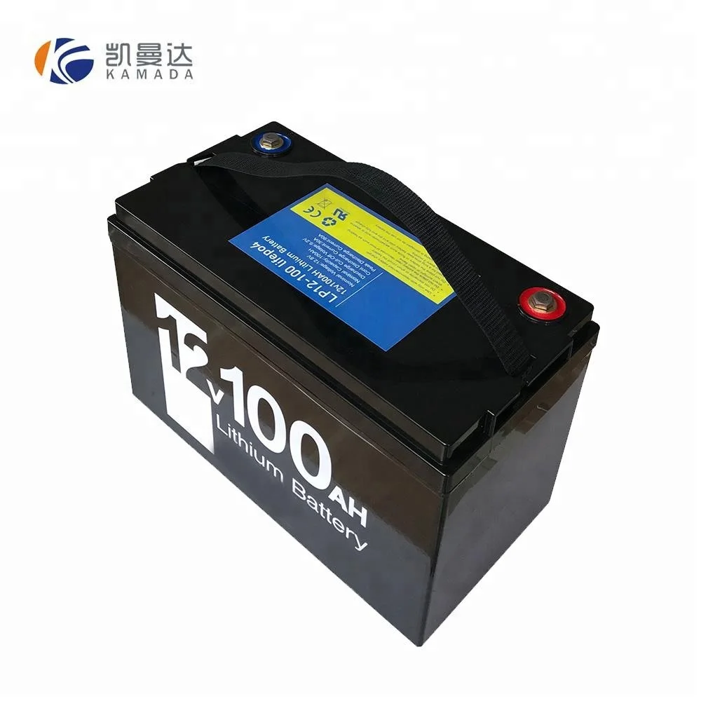 lifepo4 12V 100ah li-ion battery pack for solar and wind energy storage mobile power back up power communicatons