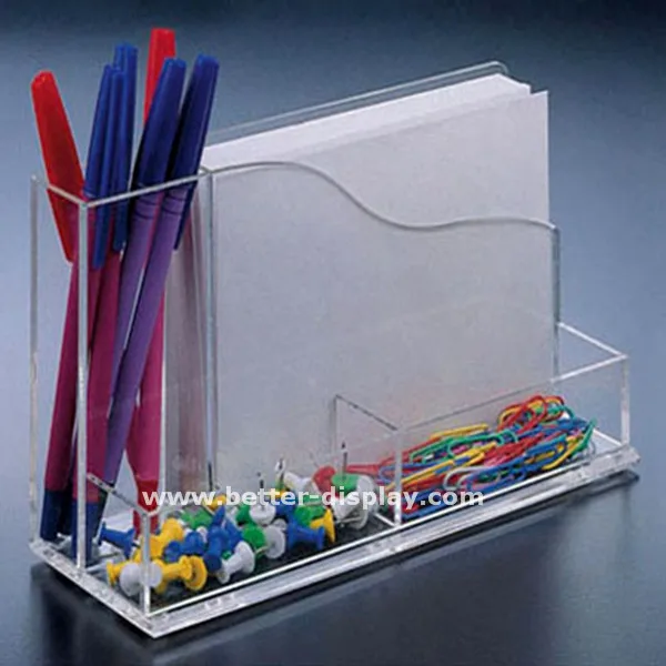 Прозрачные акриловые офисные товары для акрилового настольного