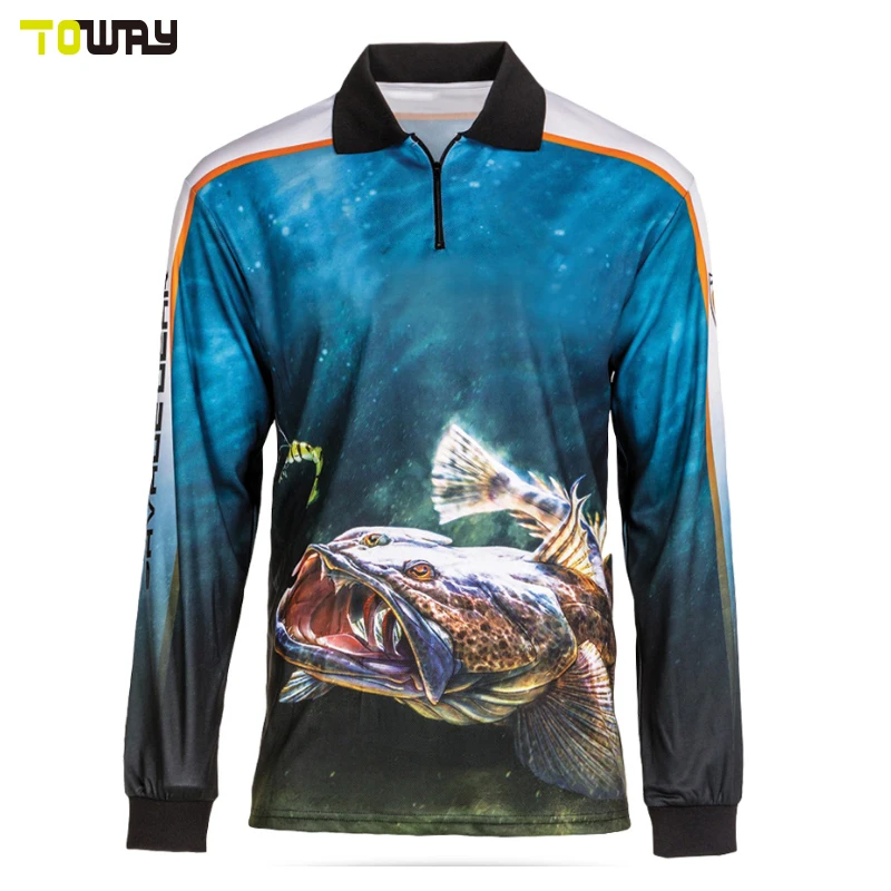 BETHERIVAL Wholesale Long Sleeve Fishing t Shirts