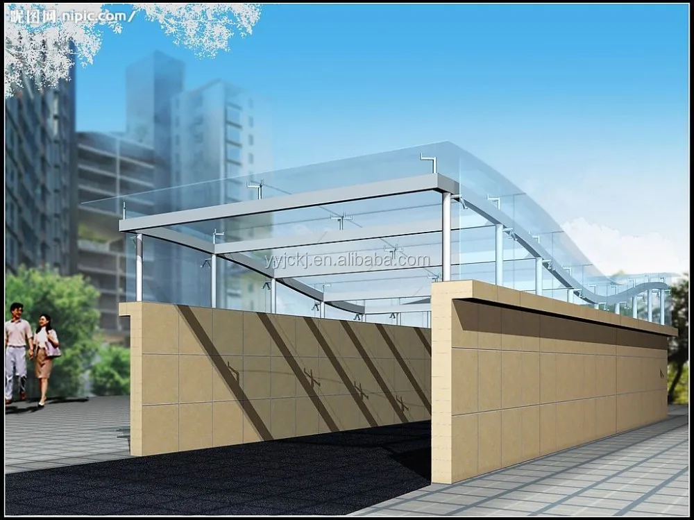 5mm polycarbonate solid sheet for subway entrance roofing