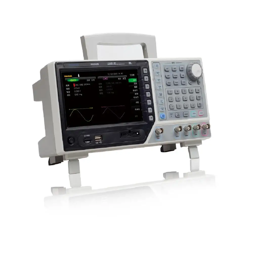 Hantek HDG2062B Benchtop Generator Signal With 2 Channels DDS Function Arbitrary Waveform USB LCD Digital Function Generator
