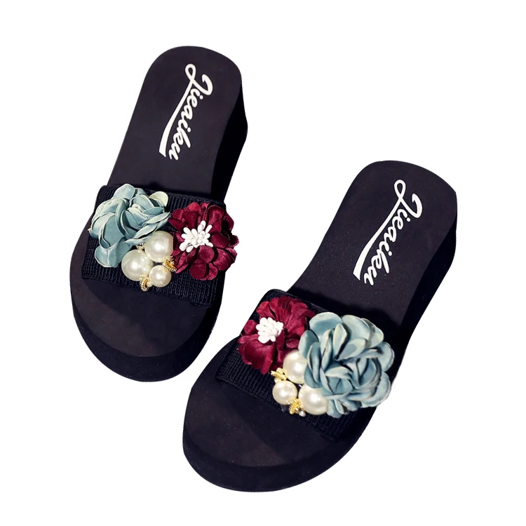 rubber heel slippers