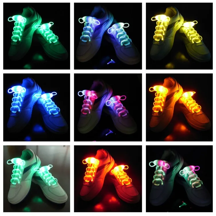 Bright Color Luminous Sneakers Shoelaces Glow in the dark