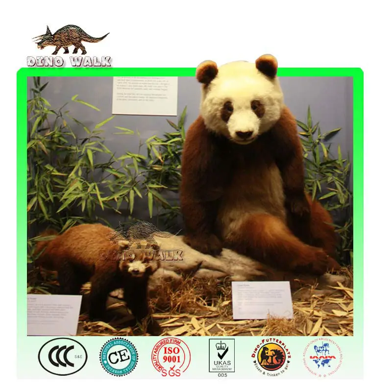 Museum Animatronic Panda for Amusement Park Robotic Panda