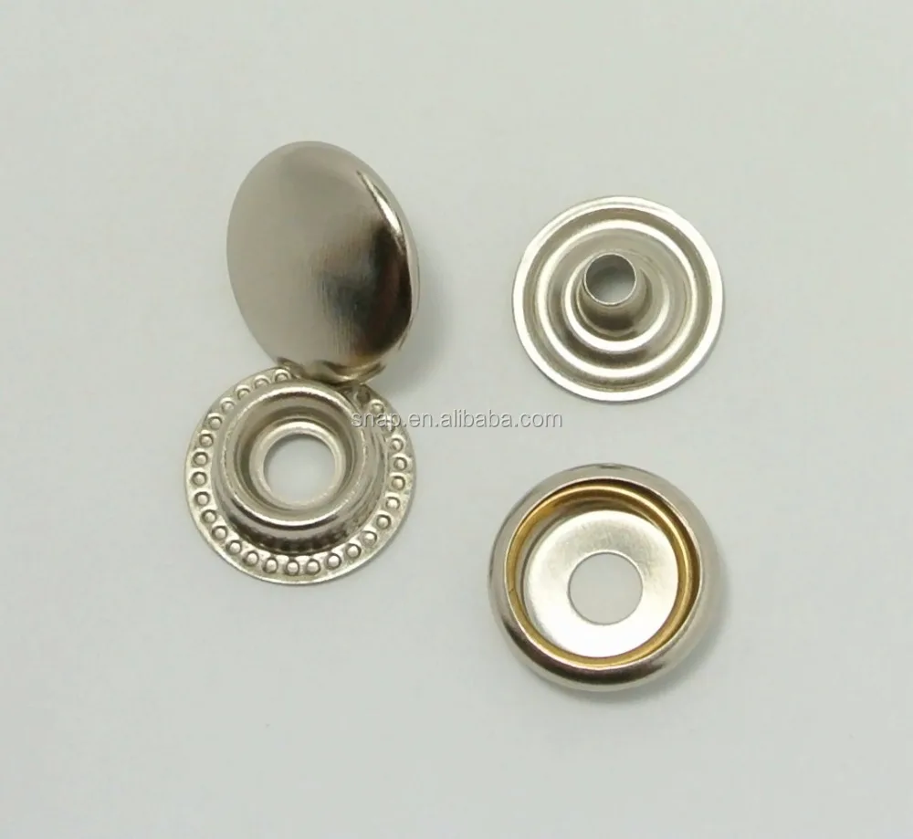 
Металлические пресс застежка-молния и пуговицы 