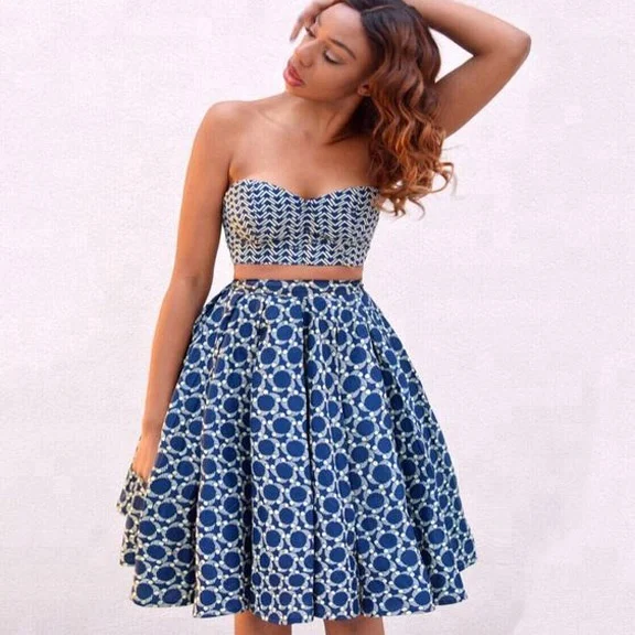 two print dress