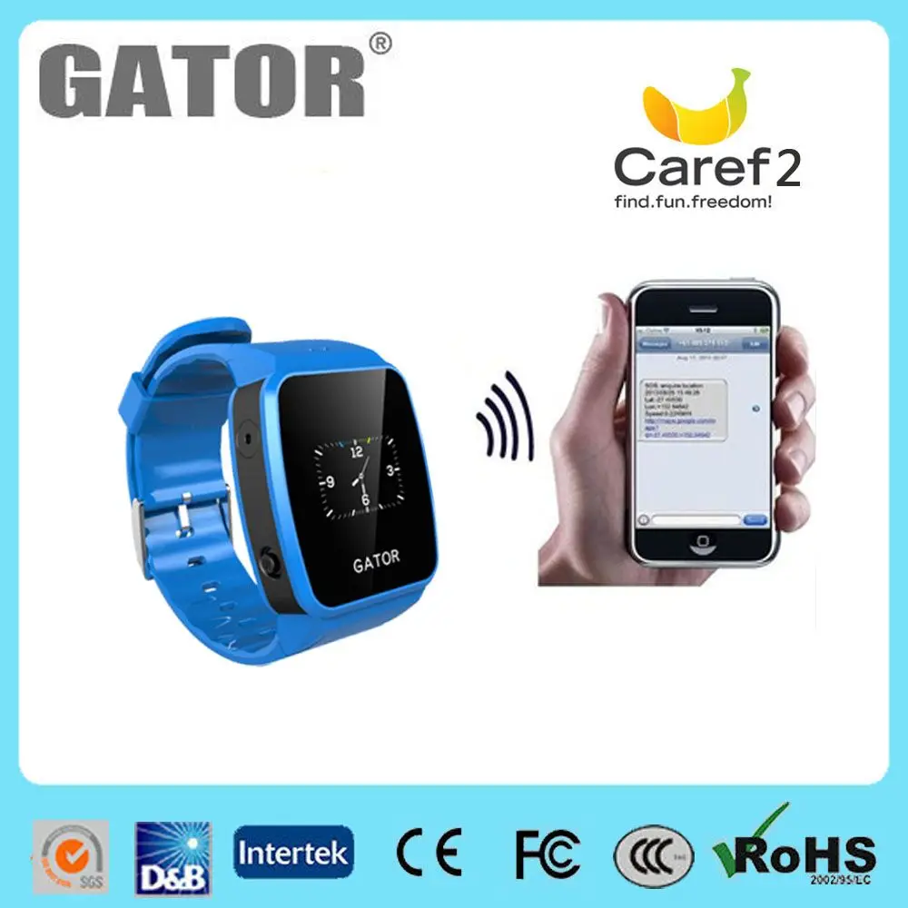 Цена завода gps gsm gator ребенка трекер водонепроницаемые наручные часы tracker для детей