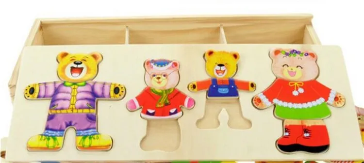 FQ Марка Оптовая Высокое качество образования детей игрушка письмо деревянные головоломки