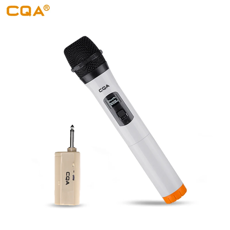 2019 CQA Dual Double Universal Wireless Microphone Mic in Stock Professional VHF Micro Karaoke Micro Co Day