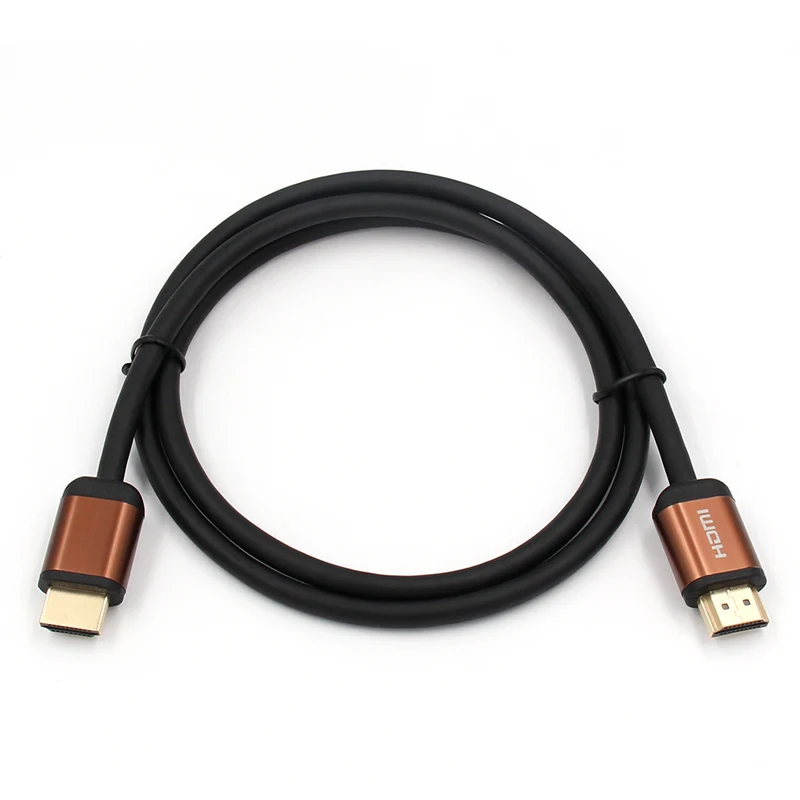 
 Оптовая продажа с фабрики, кабель HDMI в алюминиевом корпусе, поддержка 3D full 4K @ 60 Гц, кабель HDMI-HDMI с Ethernet  