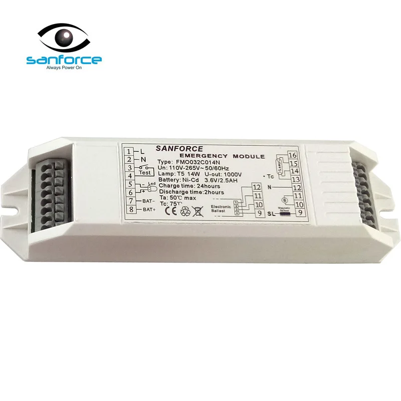 4~70W 1000V Dimmable Fluorescent Light Emergency Ballast