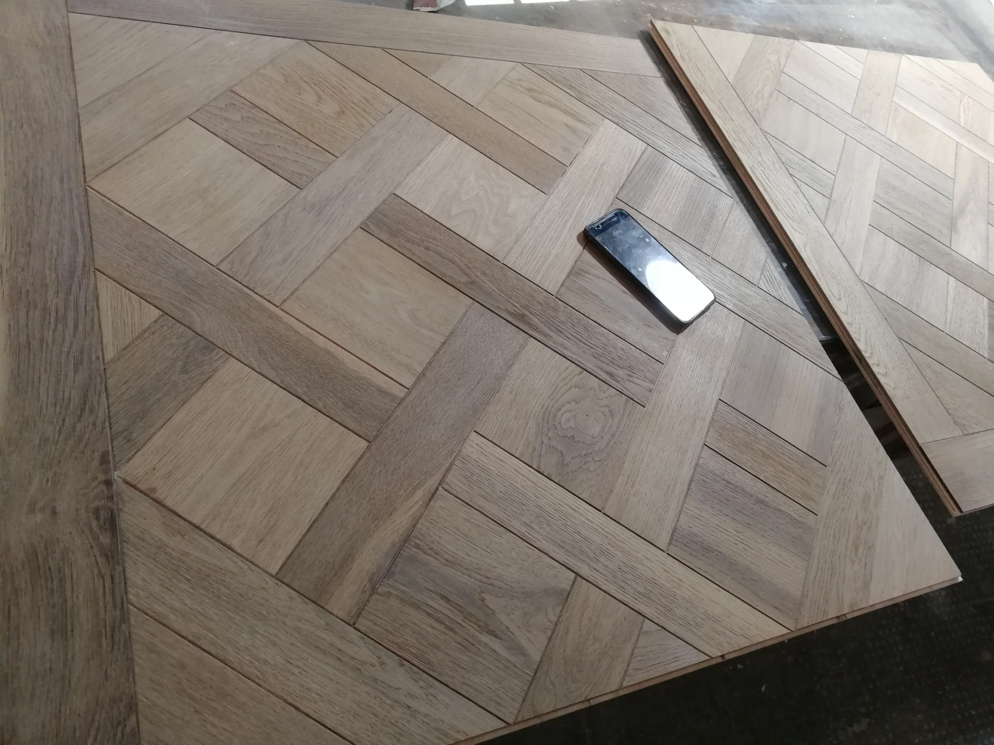 2019 Reclaimed Wood Versailles Engineered Parquet Flooring