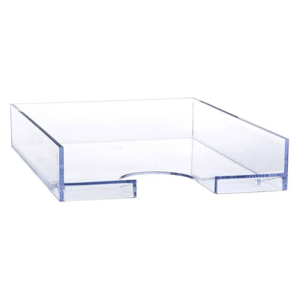 clear acrylic letter tray