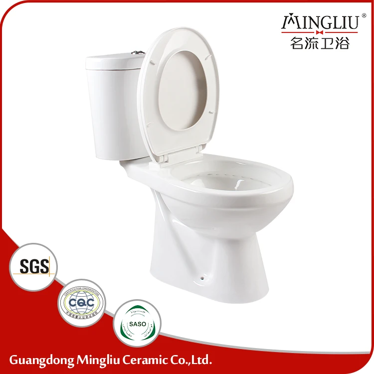 Bathroom Wc Popular Russian Wc Two Piece Toilet Good Quality Ceramic Floor Mounted Gravity Flushing,washdown Flushing Dual-flush