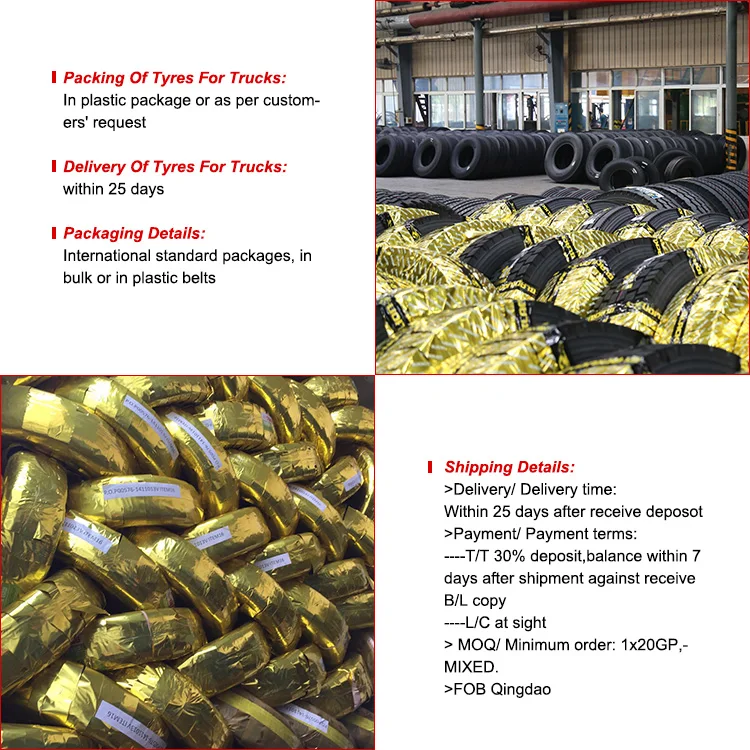 Top Value Truck Tires 1200r20 315 80r22.5 295 80 225 12r22.5 11r22.5 750r16 700r16 215/75r17.5