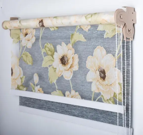 Китайский жаккард новый стиль двойные жалюзи