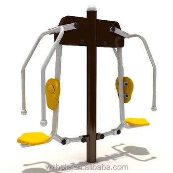 Outdoor Fitness Equipment Single Air Walker Double Seated Chest