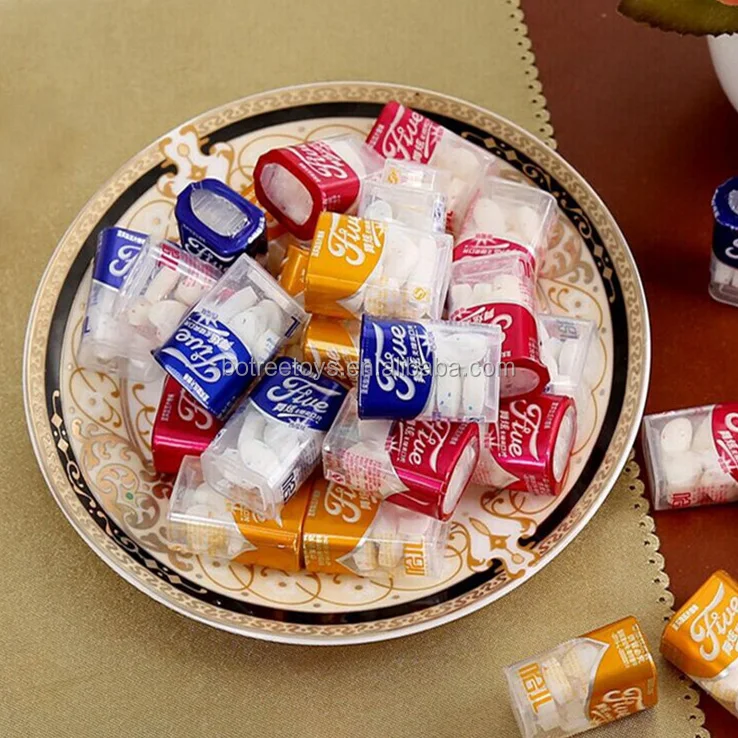 Пустые прозрачные квадратные пластиковые коробки для конфет игрушки